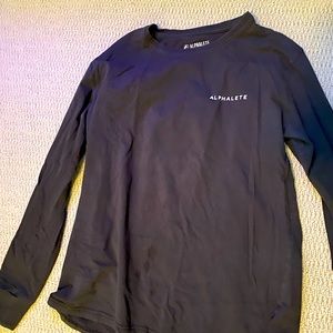 Black long sleeve Alphalete